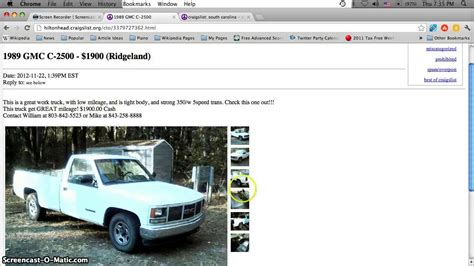 Best Cars In Snow For Sale. . Craigslist hhi